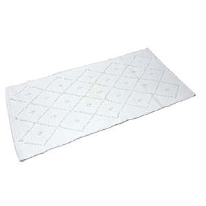 Rugs Mats: Cotton Floor Mat - White