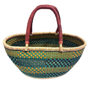 Woven Basket - Jumbo - Ocean