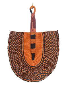 Woven Fan - Pumpkin