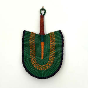 Woven Fans Wall Art: Woven Fan - Stream