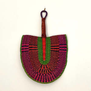 Woven Fan - Monarch Butterfly