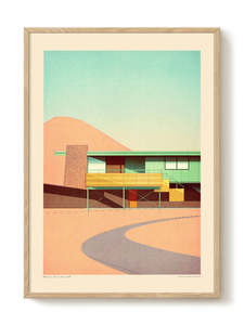Art Print - A2 - Sander Patelski - Albert Frey The Cree House 1955