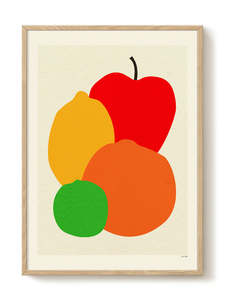 Art Print - A2 - Rosi Feist - Four Fruits