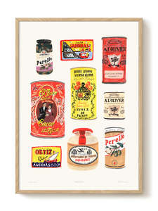 Prints Wall Art: Art Print - A2 - Laura - Condimenti