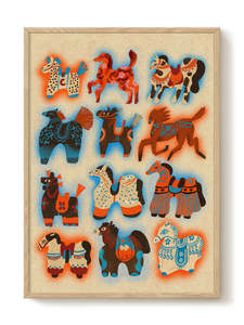 Art Print - A2 - Enikő Eged - Year of the Fire Horse