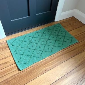 Cotton Floor Mat - Apple
