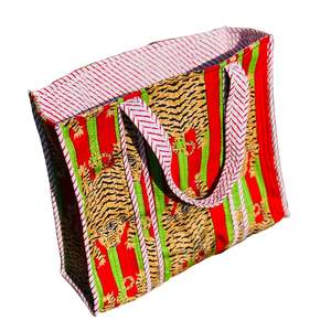 Cotton Tote Bag - Tiger Chilli & Lime