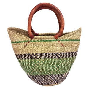 Bags Baskets: Market Basket - Lime