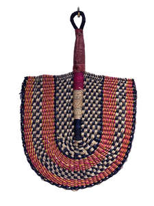 Woven Fans Wall Art: Woven Fan - Pop