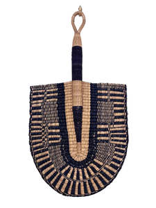 Woven Fans Wall Art: Woven Fan - Ocean Currents