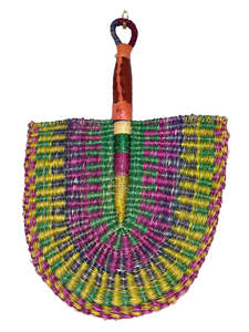 Woven Fan - Spring Meadow