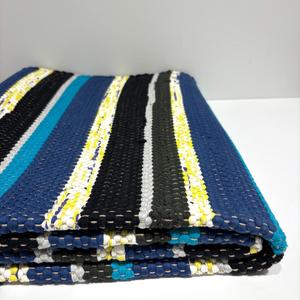 Medium Floor Rug - Midnight Stripe