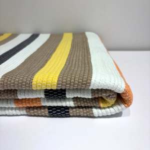 Large Floor Rug - Summer Stripe