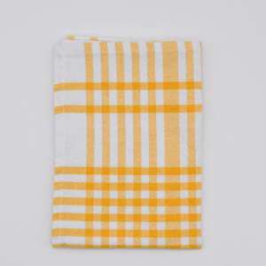Traditional Check Napkin - Yellow