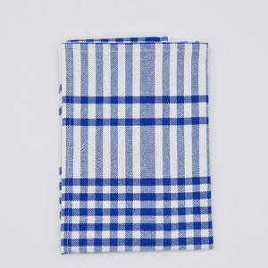 Traditional Check Napkin - Blue