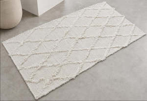 Textured Floor Mat - Natural