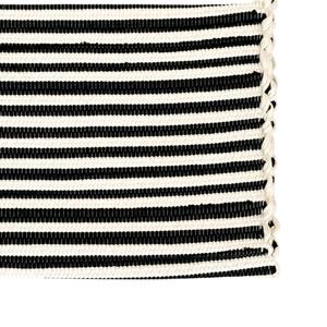 Small Runner - Black & Natural Stripe