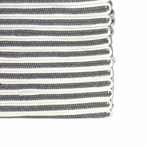 Small Runner - Grey & White Stripe