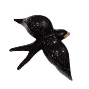Ceramic Swallow - Black