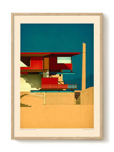 Art Print - A2 - Sander Patelski  - Beverley D. Thorne 1953