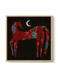 Art Print - Enikő Eged - Turkish Ornament Horse