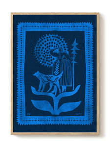 Art Print - A2 - Enikő Eged - Magic Wolf Guide