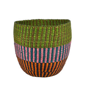 Bags Baskets: Planter Basket - Technicolour