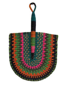 Woven Fans Wall Art: Woven Fan - Kaleidoscope