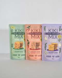 Kiki: The Kiki Seed Cracker Mix Flavour Trio