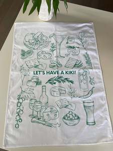 Kiki Bowls: Kiki Tea Towel