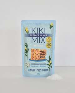 Gluten Free Seed Crackers: Sea Salt Seed Cracker Mix