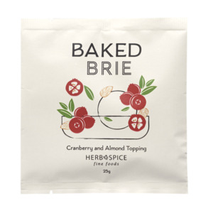 Custom Gift Box: Baked Brie Cranberry and Almond topping