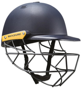 Cricket Helmets: Masuri C-Line Steel Junior Helmet Navy