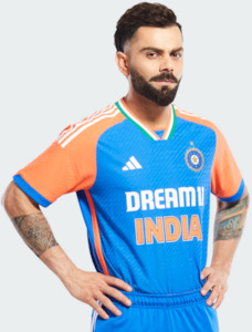 Adidas India Cricket T20 Shirt