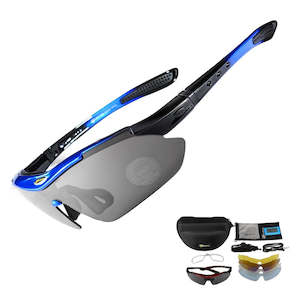 Christmas Gift Ideas: Rockbros Cricket Sunglasses - Blue