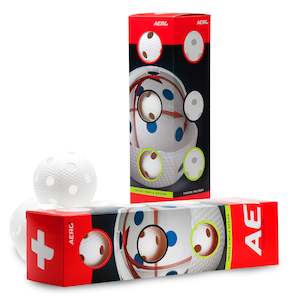 Floorball: Salming Aero Plus Floorball 4-Pack White