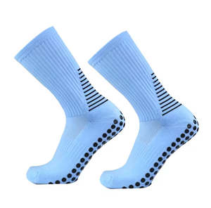Football Socks: Arrow Grip Socks v4 - Sky Blue