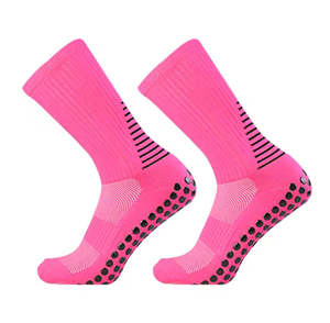 Football Socks: Arrow Grip Socks v4 - Pink