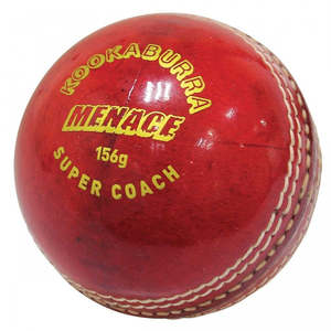 Kookaburra Menace Red Cricket Ball (Dozen)