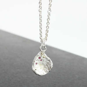 Ruby Scatter Pendant