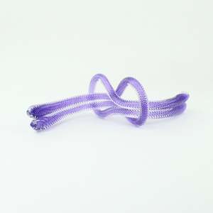 Artist Justin Culina: Glass knot - purple