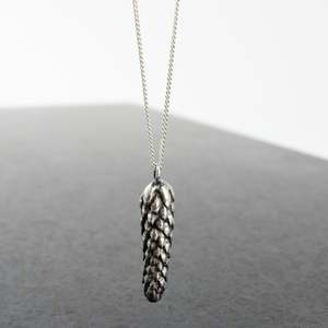 Norfolk pine needle pendant
