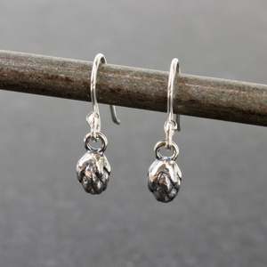 Norfolk pine needle earrings