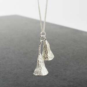 Gum tree flower pod necklace