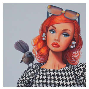 Artist Jo Gallagher: Dollybird... Block Morph