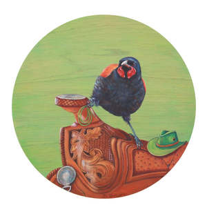 Artist Jo Gallagher: The Saddleback... Western