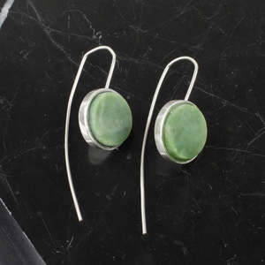 Artist Ana Krakosky: Disk earrings