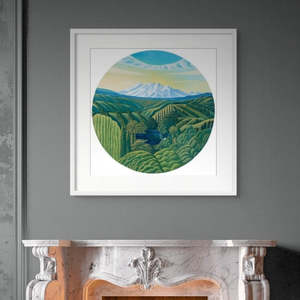 Whanganui to Ruapehu - Limited Edition Framed
