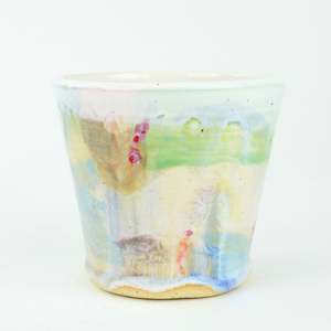 Christmas: Smudged Rainbow Tumbler