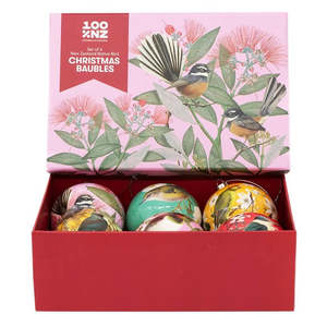 Christmas: NZ Native Birds Christmas Baubles